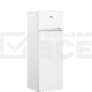 Холодильник Beko DSMV5280MA0W белый двухкамерный 210/46л морозилка сверху, капельное