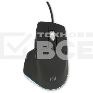 Мышь проводная Oklick 503M черный, 6400 dpi, USB, кнопки - 6
