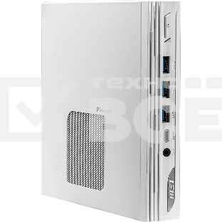 Неттоп MSI Pro DP10 12M-230XRU i3 1215U (1.2) 16Gb SSD512Gb UHDG noOS 2.5xGbitEth WiFi BT 120W белый (9S6-B0A622-230)