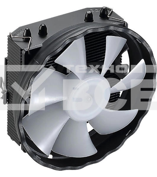 Устройство охлаждения(кулер) Aerocool / Formula Astral Plus FRPW 4P RGB черный 2100rpm 34dB 4-pin 150W 98мм