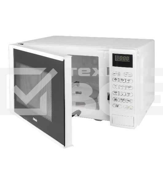 Микроволновая печь BBK 20MWG-735S/W белый, 20 л, 700 Вт, переключатели - сенсор