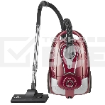 Пылесос Eurostek EVC-3514 бордовый, 500/2800 Вт, уборка сухая, пылесборник мешок, 3,5 л, фото 1