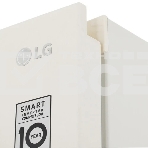 Холодильник LG GC-B509MEWM бежевый двухкамерный 277/107л морозилка снизу, фото8