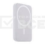 Портативное беспроводное зарядное устройство Power Bank (аккумуляторная батарея) 5000 mAh, MagSafe, белый Rexant, фото3