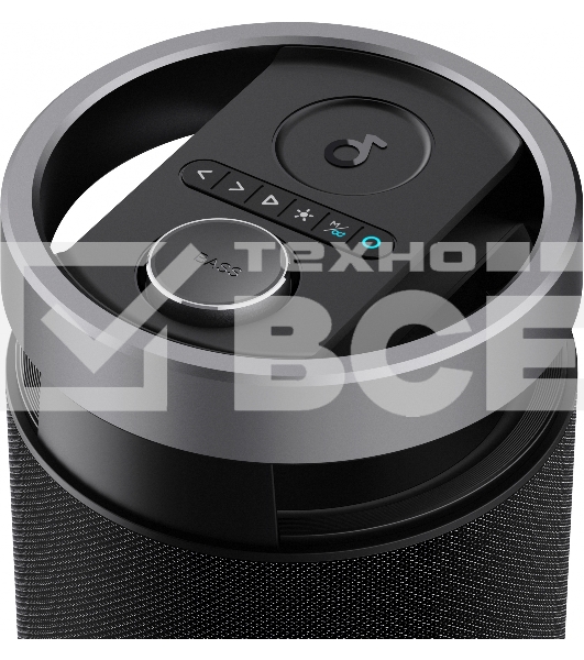 Минисистема Hyundai H-MC1241 черный 100Вт BT