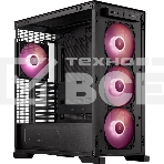 Компьютерный корпус ASUS TUF GAMING GT302 TG ARGb черный (90DC00I0-B19000) GT302/ARGb FANS/BLK, фото5