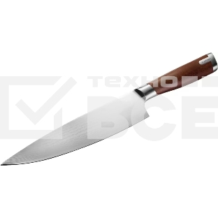 Кухонный нож Sencor DMS 203 типа Gyuto Универсальный японский. Длина 203/338 мм