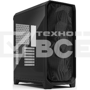 Компьютерный корпус без блока питания Case Fractal Design Meshify 3 TG Light Tint, Midi-Tower, 3x140мм, 2xUSB-A 3.2 + 1xUSB 3.2 Type-C E-ATX, ATX, mATX, mITX, черный