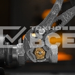 Клещи переставные Denzel кнопочный механизм, обливные рукоятки, 250 мм, фото9