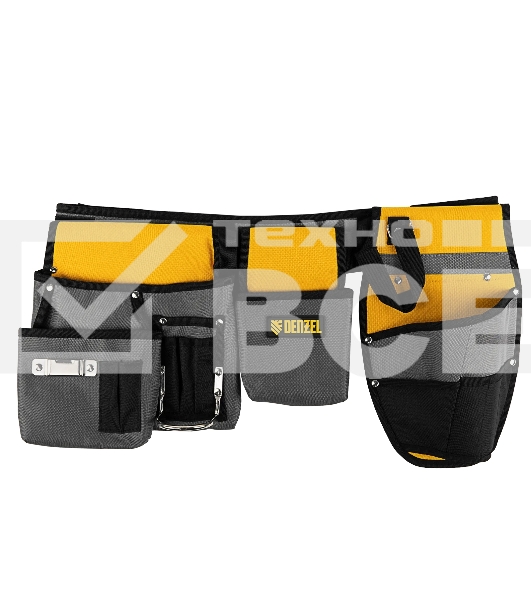 Пояс монтажника Denzel сумки поясные, кобура для шуруповерта