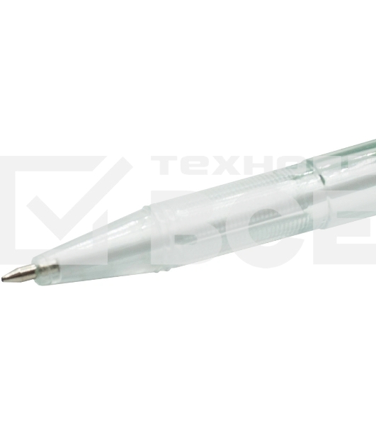 Ручка шариковая Silwerhof ECO зеленый, d=0.7мм, синие чернила, на подставке, сменный стержень, линия 0.5мм круглая