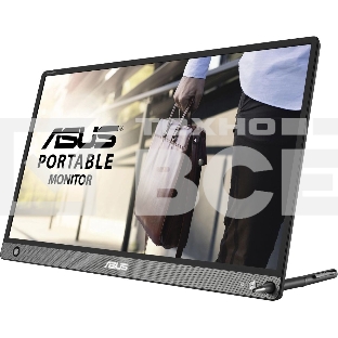 Монитор 15.6' ASUS ZenScreen MB16AHP IPS 1920x1080, 60 Гц, 5 мс, 16:9, 250 кд/м², micro HDMI, USB-C, динамики, черный