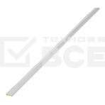 Правило алюминиевое Сибртех 'Трапеция', 1 ребро жесткости, L-2,0 м, фото 1