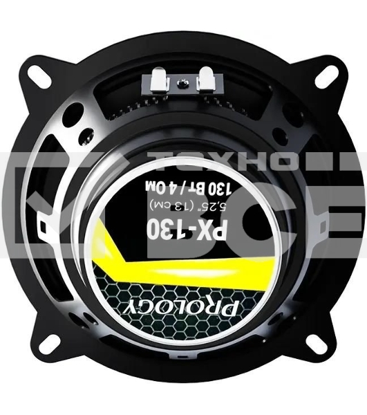 Колонки автомобильные Prology PX-130 130Вт 89дБ 4Ом 13см (5дюйм) (ком.:2кол.) коаксиальные двухполосные