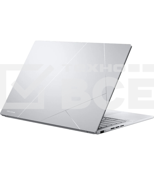 Ноутбук Asus Zenbook UX3405CA-ST1093/14'/OLED/Intel Core Ultra 9 285H/32Gb/512Gb SSD/Intel Graphics/noOS/серебристый/1.2kg