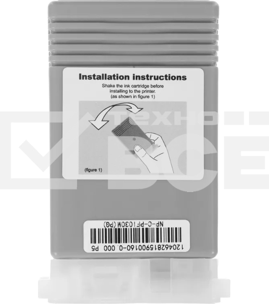 Картридж струйный G&G GG-PFI030M PFI-030M пурпурный (55мл) для Canon imagePROGRAF TA-20/30