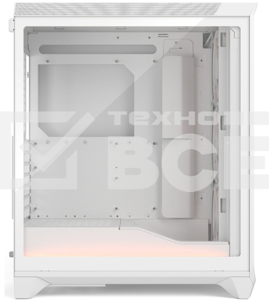 Корпус Fractal Design Meshify 3 XL White Ambience Pro RGB TG Clear Tint, Midi-Tower, белый, 3 x 140 мм