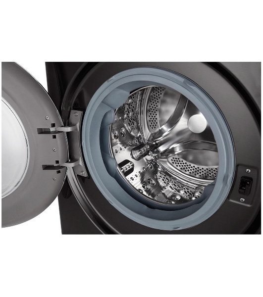 Стиральная машина LG F4V9RWP2E черный, загрузка фронтальная 10.5 кг, 1400 об/мин, класс A+++