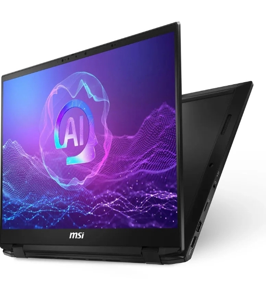 Ноутбук MSI Summit Pro 16 AI A2HVETG-085RU Core Ultra 7 255H 32Gb SSD1Tb NVIDIA GeForce RTX4050 6Gb 16' IPS Touch QHD+ (2560x1600) Windows 11 Pro black WiFi BT Cam (9S7-159631-085)