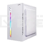 Компьютерный корпус MiniTower Ginzzu D380, RGB, mATX, 2xUSB2.0, белый,без БП, без вентиляторов, фото5