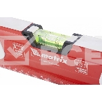 Уровень Matrix алюминиевый, магнит фрезеров 3 глазка 2 комп, рукоятки, 1200 мм, фото2