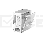 Компьютерный корпус Deepcool CH360 WH без БП, боковое окно (закаленное стекло), 2x140мм ARGB LED вентилятор спереди и 1x120мм ARGB LED вентилятор сзади, белый, mATX, фото3