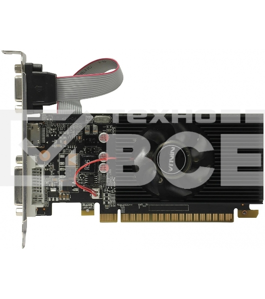 Видеокарта Sinotex Ninja GT710 2Gb 64bit DDR3 DVI HDMI CRT PCIE