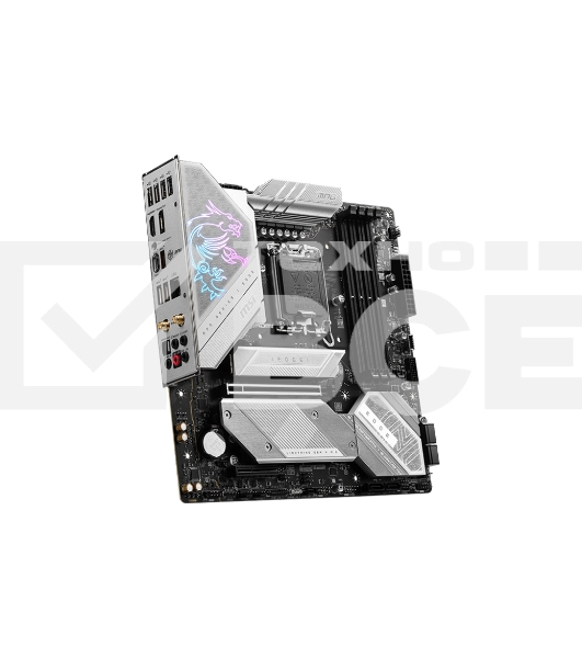 Материнская плата MSI MPG B760M EDGE TI WIFI, LGA 1700, Intel B760, 4xDDR5, 3xM.2, 6xSATA, 3xUSB 3.2 Gen 2, 4xUSB 2.0, 1xUSB Type-C, 1xHDMI, 1xDP, 1xLAN 2.5 Гбит/с, 7.1, Micro-ATX