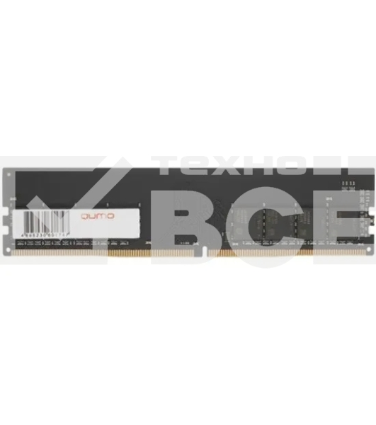Оперативная память QUMO QUM4U-16G2933P21, DDR4, 16GB (1x16 GB), 2933 MHz, CL21, DIMM