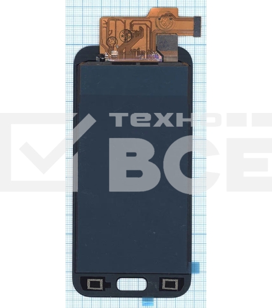 Дисплей для Samsung Galaxy A3 (2017) SM-A320F в сборе с тачскрином (TFT), черный