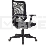 Кресло Бюрократ MC-611N черный TW-01 Neo Black сетка/ткань крестовина пластик, фото 1