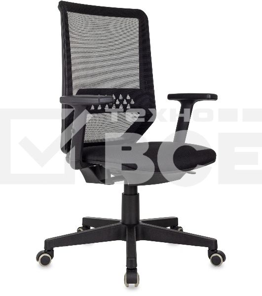 Кресло Бюрократ MC-611N черный TW-01 Neo Black сетка/ткань крестовина пластик