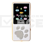 Плеер Hi-Fi Flash Digma S4 8Gb белый/оранжевый/1.8