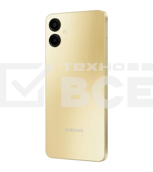 Смартфон Samsung Galaxy A06, 4/128Gb, золотистый
