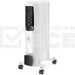 Обогреватель масляный Royal Clima Guarda ROR-GU7-1500M, с терморегулятором, 1500Вт, 6 секций, 3 режима, белый/серый, фото 1