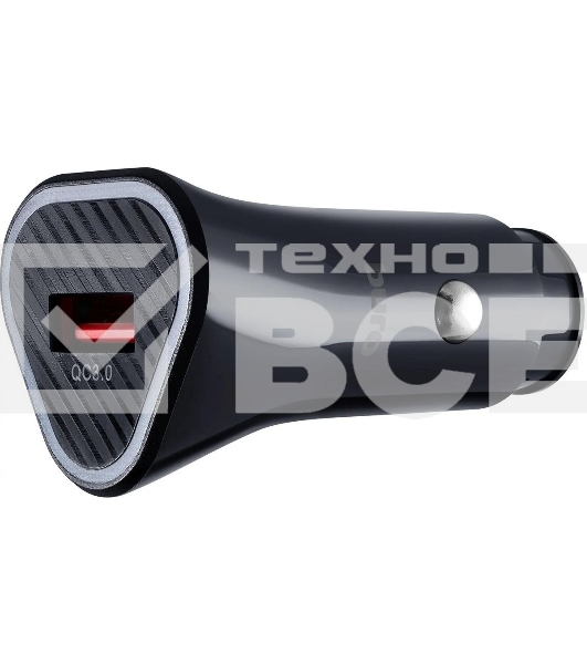 Автомобильное зар./устр. Buro BUCL1 3A QC черный (BUCL18P100BK)