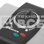 Вафельница SA-7405TR 1000Вт нерж 