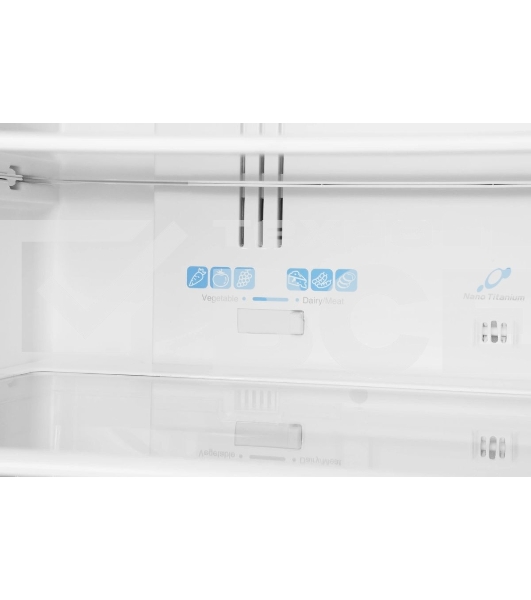 Холодильник Hitachi R-V720PUC1 TWH белый текстур. двухкамерный инвертер 444/156л морозилка сверху, No Frost