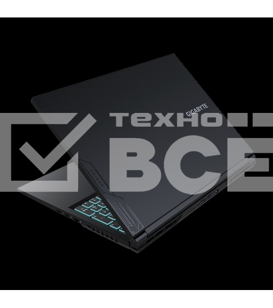Ноутбук Gigabyte G6 MF черный Intel Core i7-13620H/16Gb/SSD512Gb/RTX4050 6Gb/16