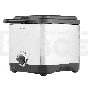 Фритюрница Centek CT-1430 900 Вт объем 1,5лЧаша - антипригарная, стальной корпус, окно