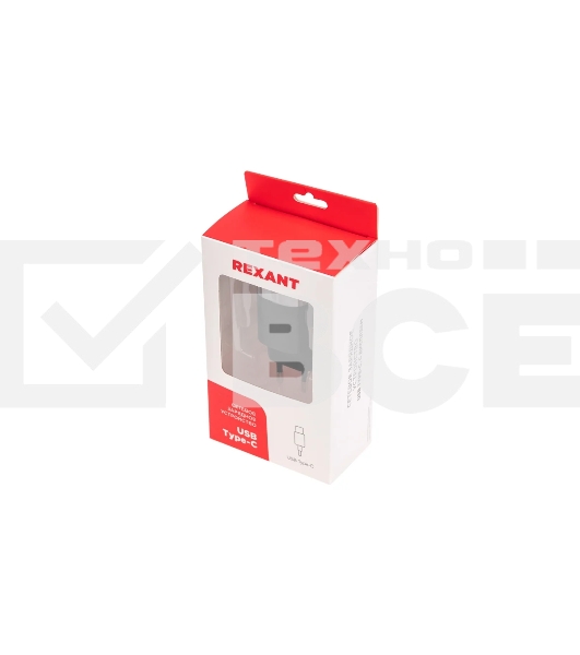 Сетевое зарядное устройство USB QC (30W) + Type C PD (33W), с дисплеем Rexant