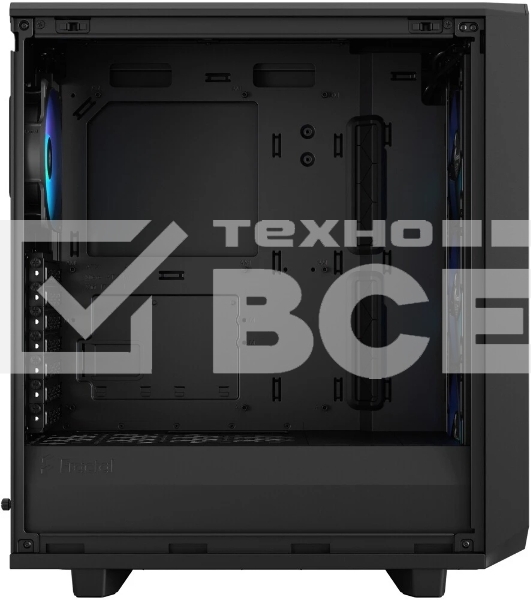 Компьютерный корпус Fractal Design Meshify 2 Compact Lite RGb черный TG Light Tint/FD-C-MEL2C-05