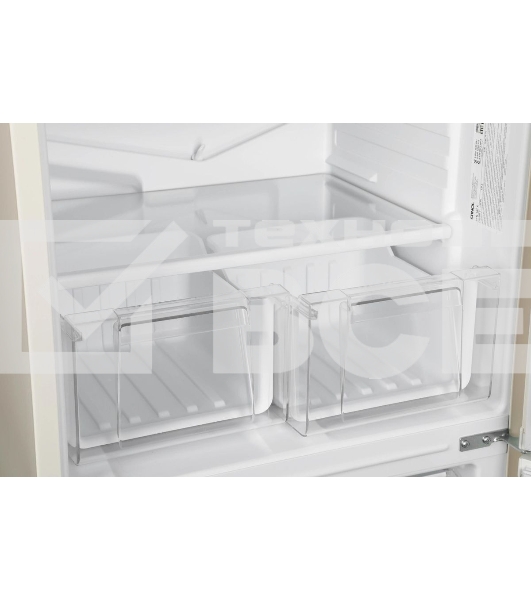 Холодильник Stinol STS 167 E бежевый двухкамерный 195/104 л морозилка снизу