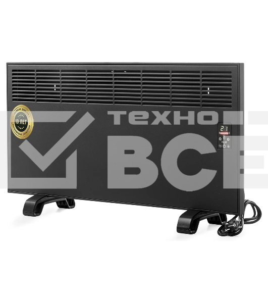 Конвектор электрический iVigo EPK4590E20 2000 Вт Черный матовый