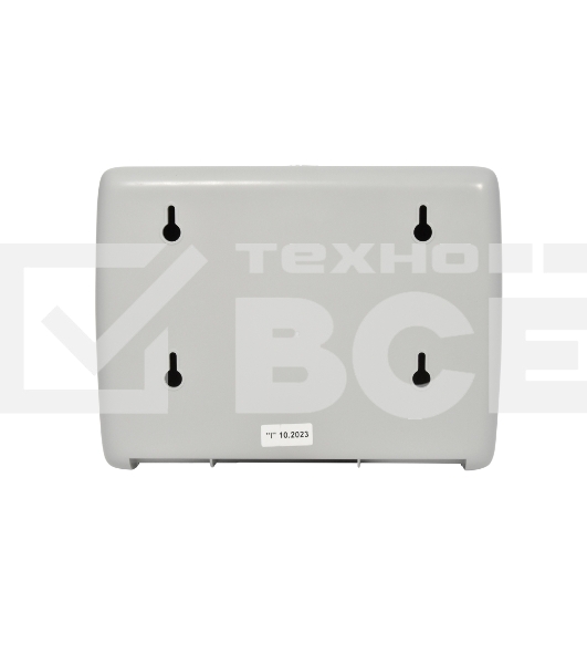 Диспенсер бумажных полотенец Puff-5145 белый, с замком, ABS-пластик