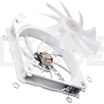 Вентилятор для корпуса JONSBO ZF-120W (120x120x25мм, 4-pin PWM, ARGb, 61.0CFM, 28.9dBA, 1500RPM, белый, 3pcs), фото2