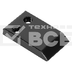 Нож шнека для грунта Denzel ER-80, диаметр 80 мм, комплект 2 шт, фото4