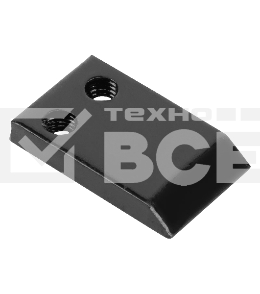 Нож шнека для грунта Denzel ER-80, диаметр 80 мм, комплект 2 шт