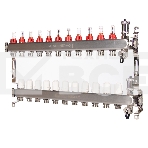 Коллектор Royal Thermo нерж. в сборе с расходомерами 1