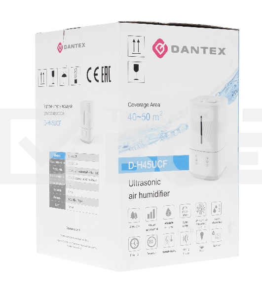 Увлажнитель воздуха ультразвуковой Dantex D-H45UCF